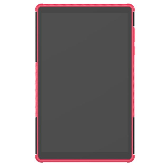 Bild 4,  Lenovo Tab M10 HD (2nd Gen) - Rugged Kickstand Armor Skal - Rosa