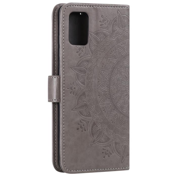 Bild 5,  Samsung Galaxy A51 - Mandala Plånboksfodral - Grå