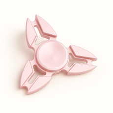 Fidget Spinner Spiky Trio - Rosa