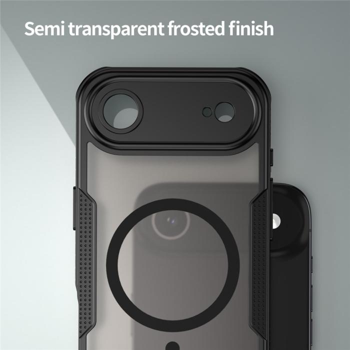Bild 4,  iPhone Air Skal MagSafe Hybrid Armor Svart