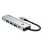 Tech-Protect Tech-Protect 5in1 USB-C Hub - USB-C / USB 3.0 / HDMI / RJ45 Grå