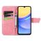  Samsung Galaxy A15 5G Fodral Big Butterfly Rosa