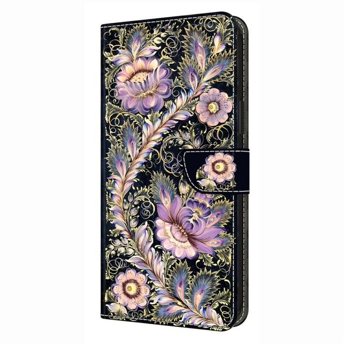Bild 4,  Samsung Galaxy A37 5G Fodral Läder Vintage Gold Pin