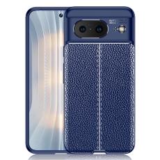  Google Pixel 8 Skal Litchi Textur Bl&aring;