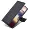  Samsung Galaxy S23 Plus Fodral Krokodil Textur Svart