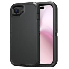  iPhone 17e / 16e Skal Extreme Shockproof Hybrid Svart