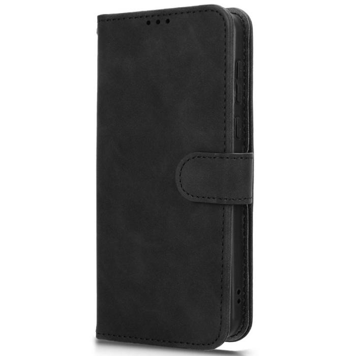 Bild 6,  Honor Magic7 Pro Fodral Läder Skin Feel Svart