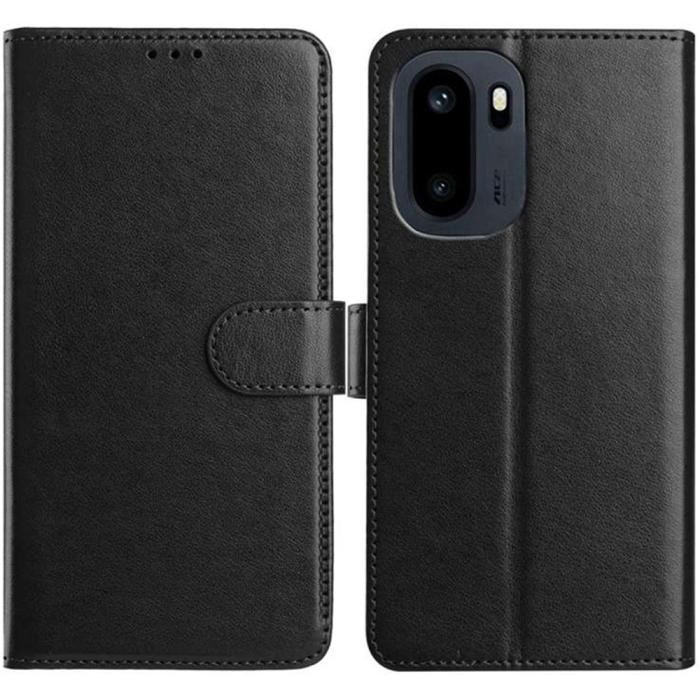 Bild 3,  OnePlus 15R Fodral Multifunktionellt Läder Svart