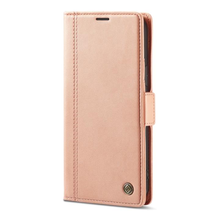 Bild 3, LC.IMEEKE LC.IMEEKE iPhone 14 Pro Fodral Med Magnetisk Stängning Roséguld