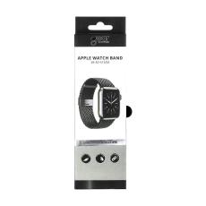 Gear GEAR Klockarmband Fl&auml;tat Apple Watch 38/40/41/42 mm Svart