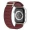 ColorPop Apple Watch 42/44/45/46/49 mm Armband Alpine Pro Loop Burgundy