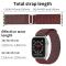 ColorPop Apple Watch 42/44/45/46/49 mm Armband Alpine Pro Loop Burgundy