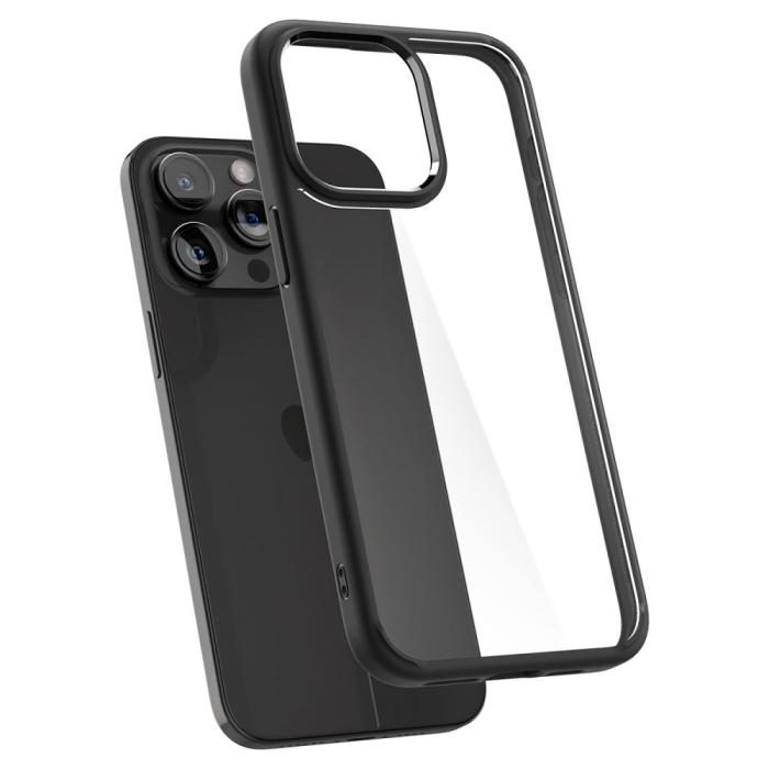 Bild 6, Spigen Spigen iPhone 15 Pro Skal Ultra Hybrid Matt Svart