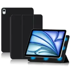  iPad Air 13 2026-2024 2in1 Magnetiskt Fodral Svart