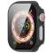  Apple Watch 10 46 mm Skal Med Skärmskydd Härdat Glas Svart