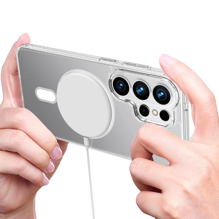 Bild 5,  Samsung Galaxy S26 Ultra Skal MagSafe Hybrid Transparent