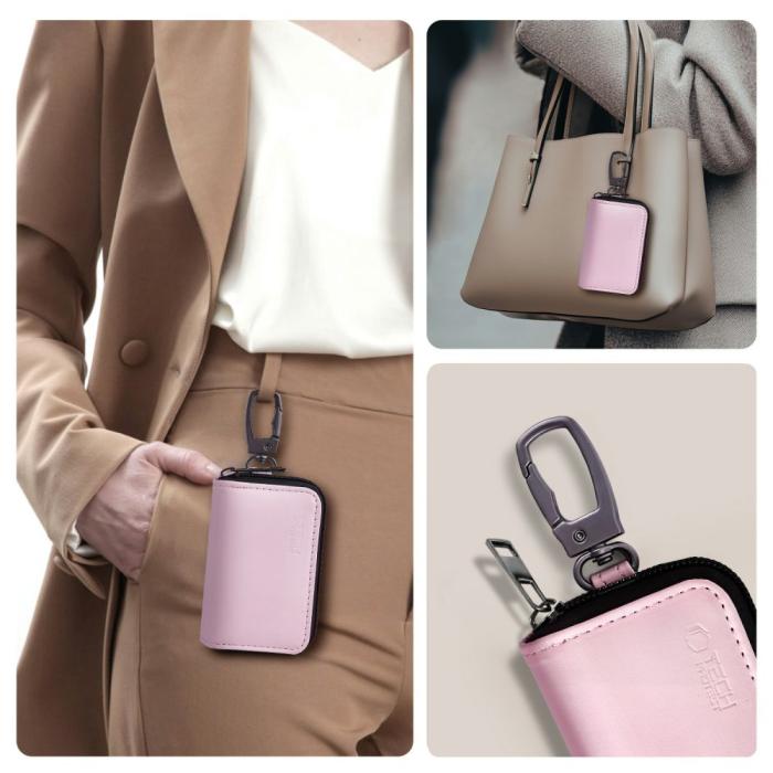Bild 6, Tech-Protect Tech-Protect RFID Signalblockerande Fodral Rosa