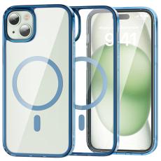 ColorPop ColorPop iPhone 15 Plus Skal CH MagSafe Transparent/M&ouml;rk Bl&aring;