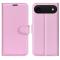  iPhone Air Fodral Litchi Läder Ljus Rosa