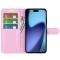  iPhone Air Fodral Litchi Läder Ljus Rosa