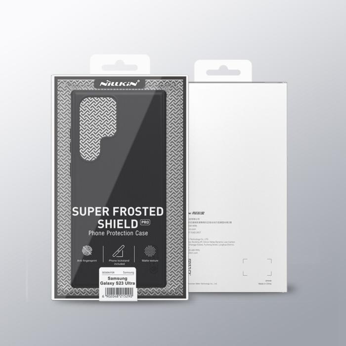 Bild 6, NILLKIN NILLKIN Galaxy S23 Ultra Skal Frosted Shield Pro Svart