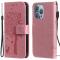  iPhone 13 Pro - Fodral Med Tryck - Ljus Rosa
