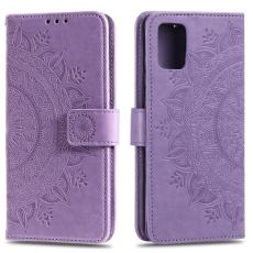  Samsung Galaxy A51 - Mandala Pl&aring;nboksfodral - Lila
