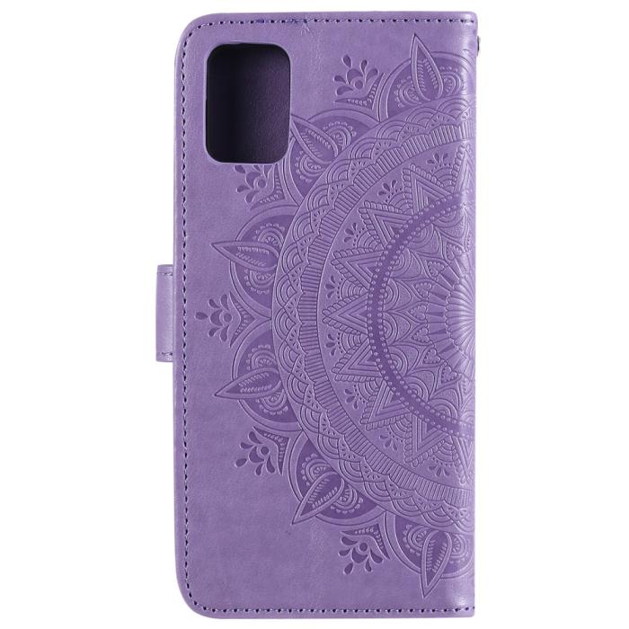 Bild 3,  Samsung Galaxy A51 - Mandala Plånboksfodral - Lila