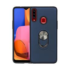  Samsung Galaxy A20s - Armor Hybrid Ring Skal - M&ouml;rk Bl&aring;