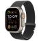  Apple Watch 38/40/41/42 mm Klockarmband Milanese Svart