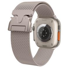 Apple Watch 38/40/41/42 mm Klockarmband Milanese Titanium
