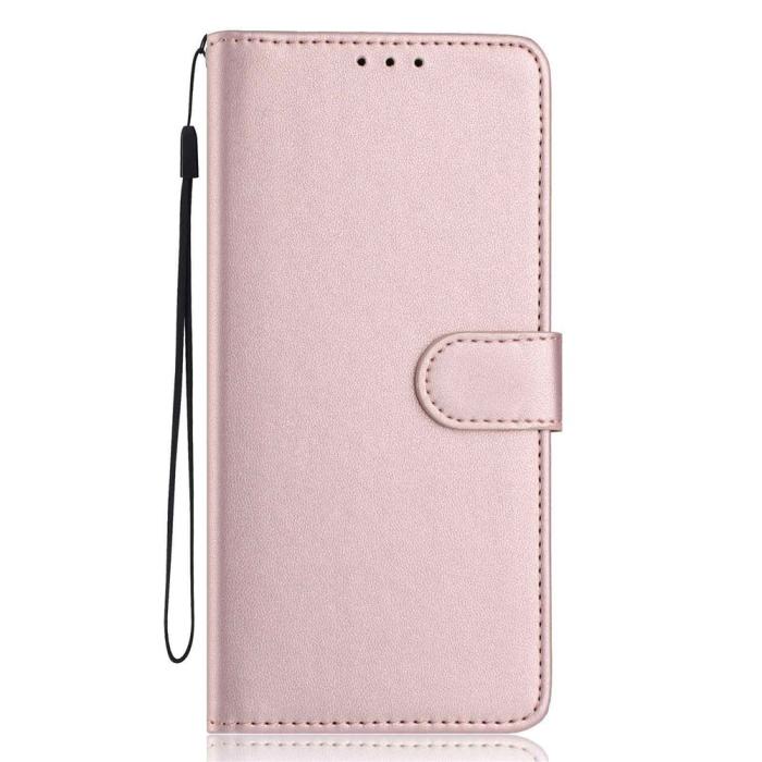 Bild 5,  Xiaomi 17T Fodral Solid Läder Roséguld