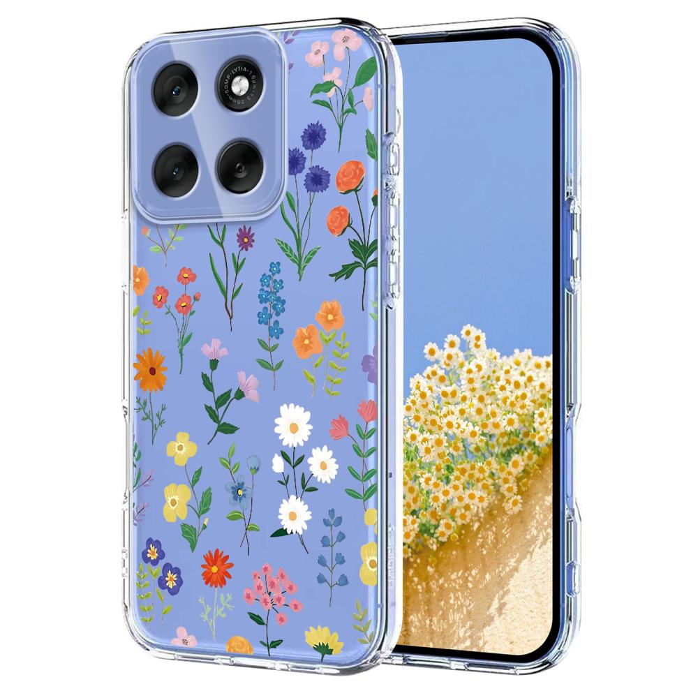  Motorola Moto G56 5G Skal Med Tryck Blommor