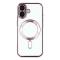  iPhone 17 Skal MagSafe Electroplated TPU Rosa