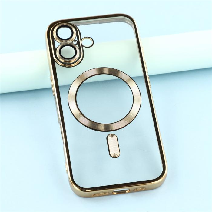 Bild 6,  iPhone 17 Skal MagSafe Electroplated TPU Guld