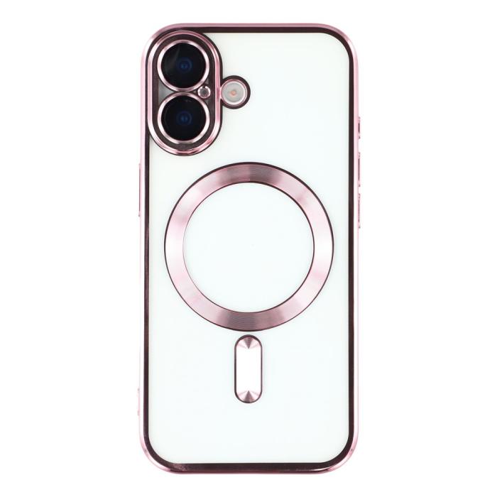 Bild 3,  iPhone 17 Skal MagSafe Electroplated TPU Rosa