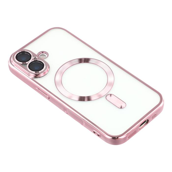 Bild 4,  iPhone 17 Skal MagSafe Electroplated TPU Rosa