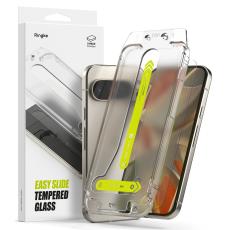 Ringke Ringke Pixel 9 / 9 Pro 2-PACK Easy Slide Sk&auml;rmskydd H&auml;rdat Glas