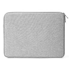  Nylon Laptop Sleeve V&auml;ska 14-15.4" Ljus Gr&aring;