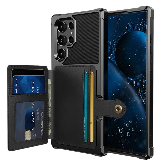 Bild 2,  Samsung Galaxy S22 Ultra Skal Med Magnetisk Plånbo