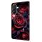  Samsung Galaxy A37 5G Fodral Läder Rosor