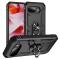  Google Pixel 9a Skal Shockproof Hybrid Ring Svart