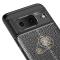  Google Pixel 8 Skal Litchi Textur Blå