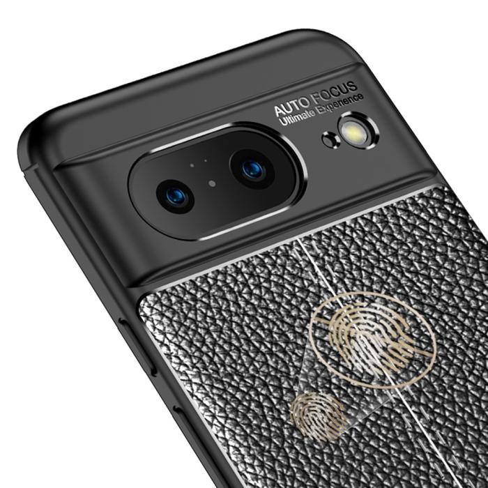 Bild 6,  Google Pixel 8 Skal Litchi Textur Blå