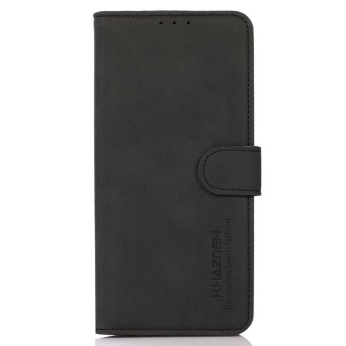 Bild 2, KHAZNEH KHAZNEH Motorola Moto G51 Fodral Retro Läder Svart