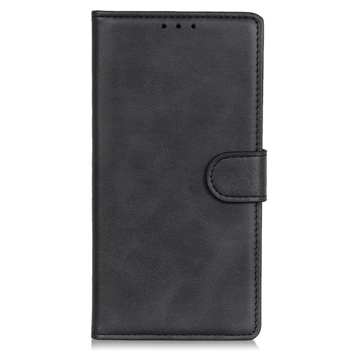 Bild 6,  Motorola Edge 50 Plånboksfodral Läder Svart