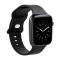 Gear GEAR Klockarmband Silikon Apple Watch 42/44/45/46/49 mm Svart