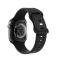 Gear GEAR Klockarmband Silikon Apple Watch 42/44/45/46/49 mm Svart