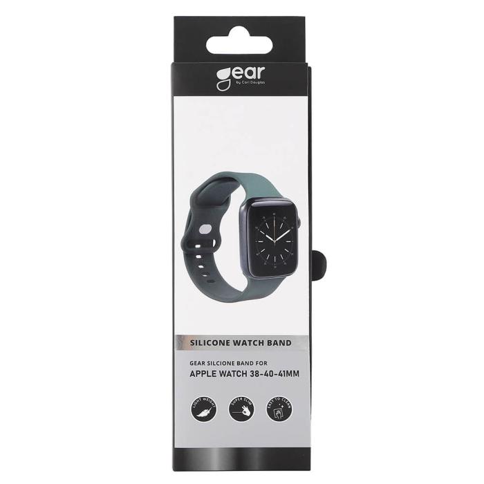 Bild 5, Gear GEAR Klockarmband Silikon Apple Watch 38/40/41/42 mm Grön
