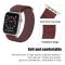 ColorPop Apple Watch 42/44/45/46/49 mm Armband Alpine Pro Loop Burgundy